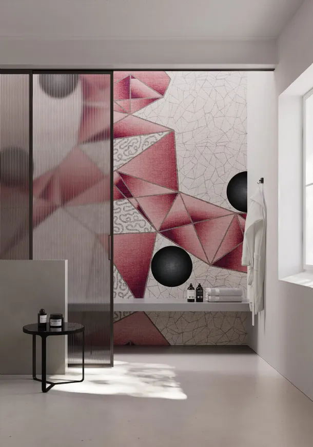Carta da parati geometrica Nori di Instabilelab