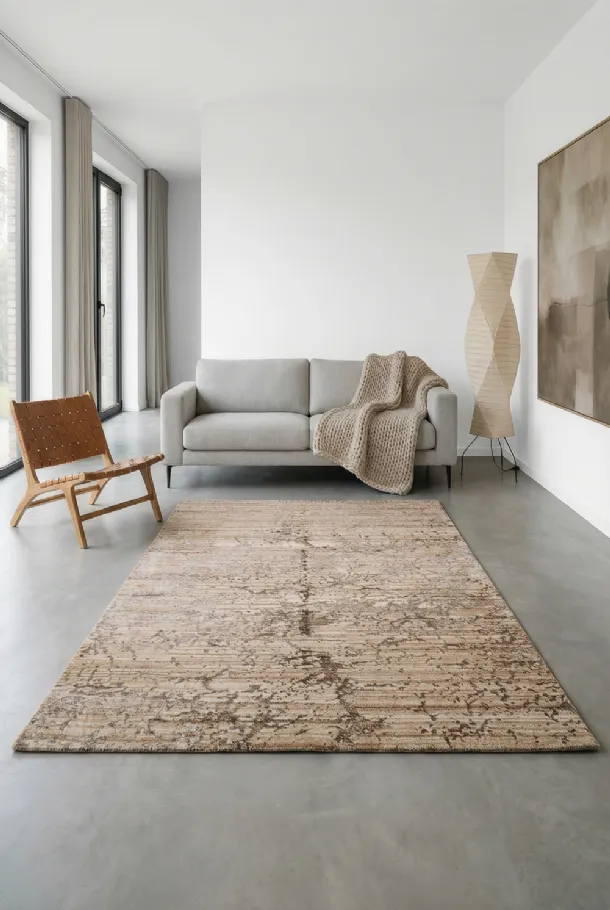Tappeto Alfombra Nepal Beige di Kuatro