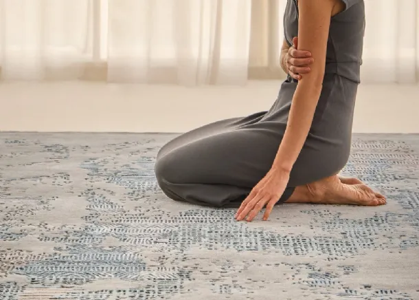 Tappeto Laguna Bluish Gray di Kuatro