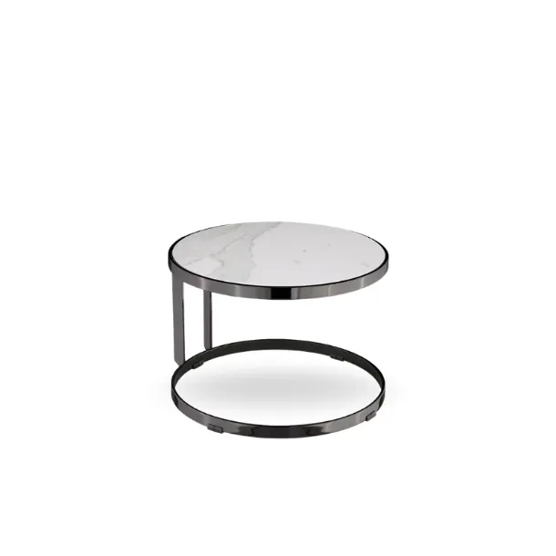 Tavolino Joint con top in cristalceramica di Midj