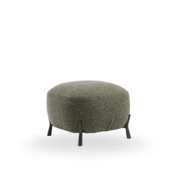 Pouf Mys in tessuto imbottito di Midj
