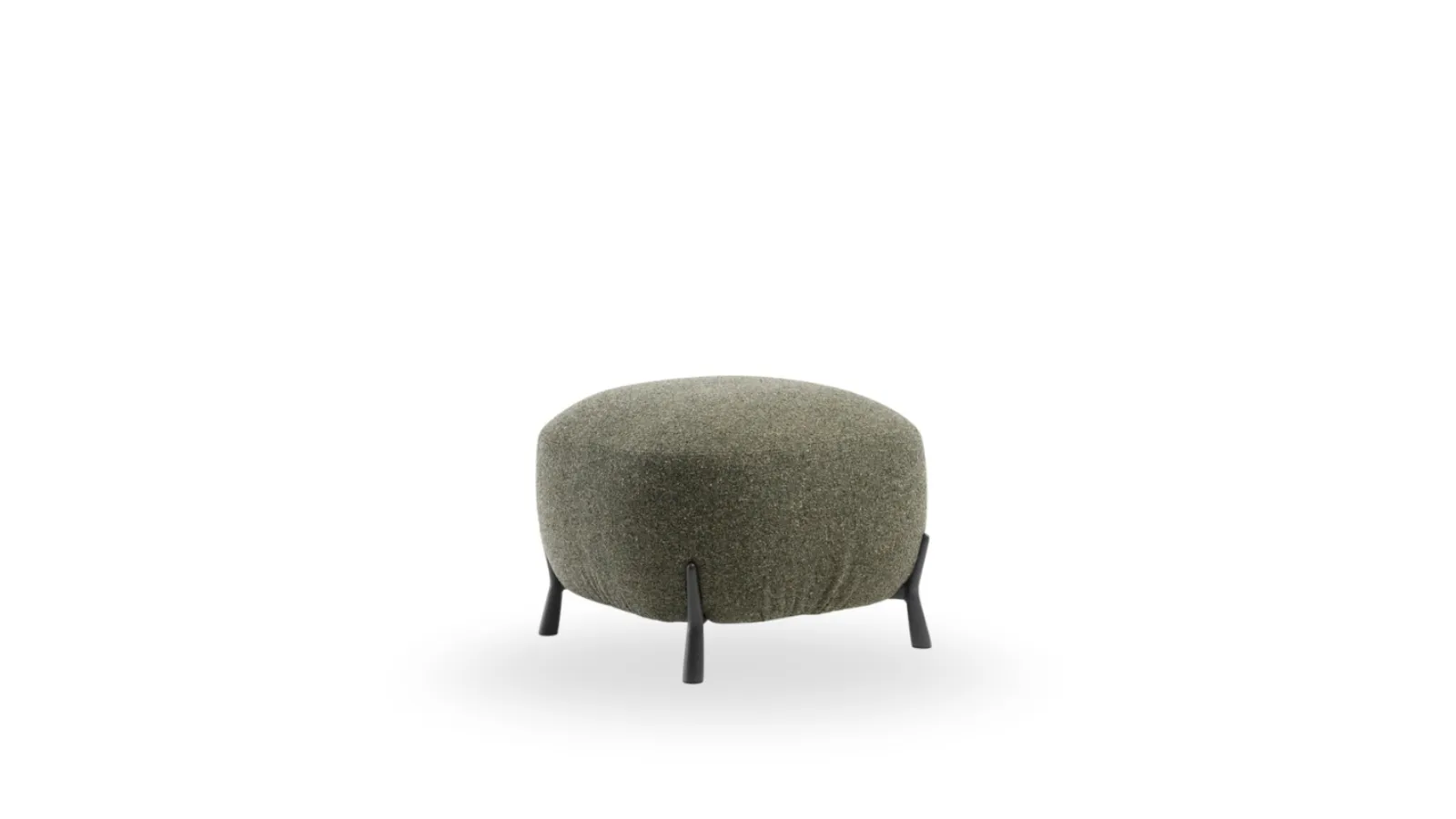 Pouf Mys in tessuto imbottito di Midj