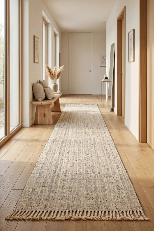 Tappeto passatoia Kilim Yakatoot Jajim di Kuatro