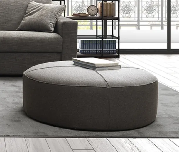 Pouf Wheel di Barzaghi Salotti