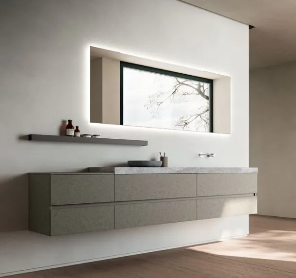 Mobile da Bagno sospeso Segno 01 di Cerasa