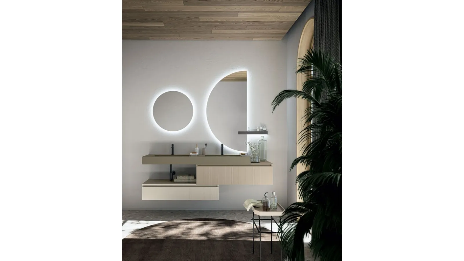 Mobile da Bagno sospeso Segno 04 di Cerasa