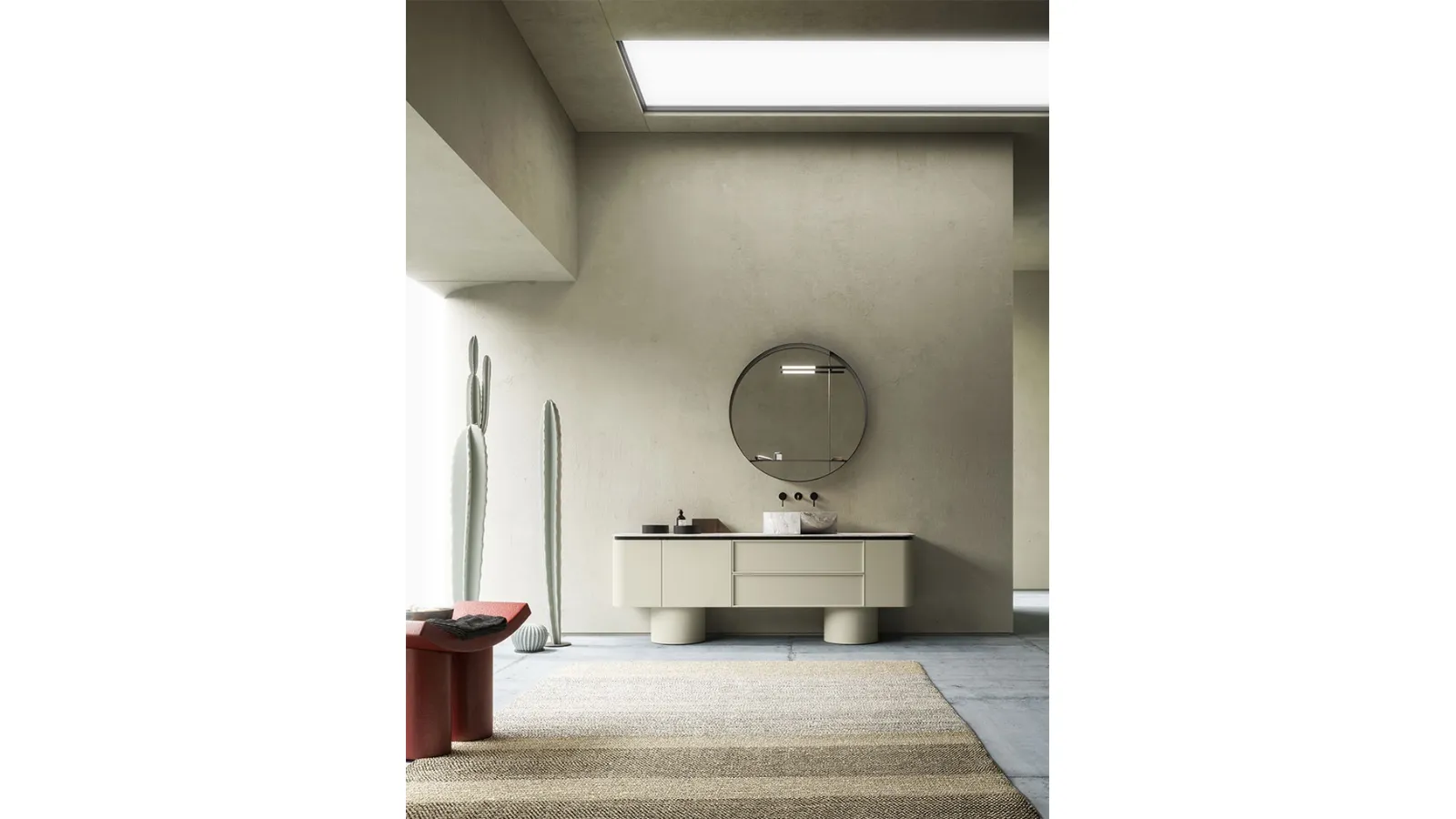 Mobile da Bagno Des Evolution Natural 02 di Cerasa
