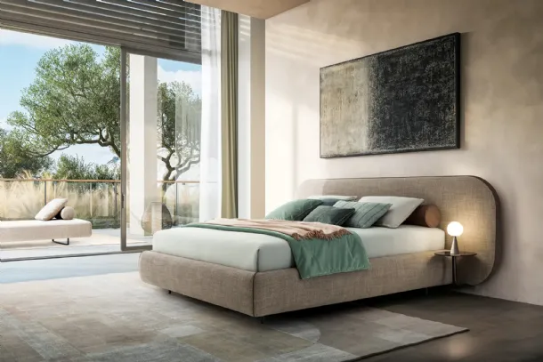 Letto matrimoniale B-Curve di Twils