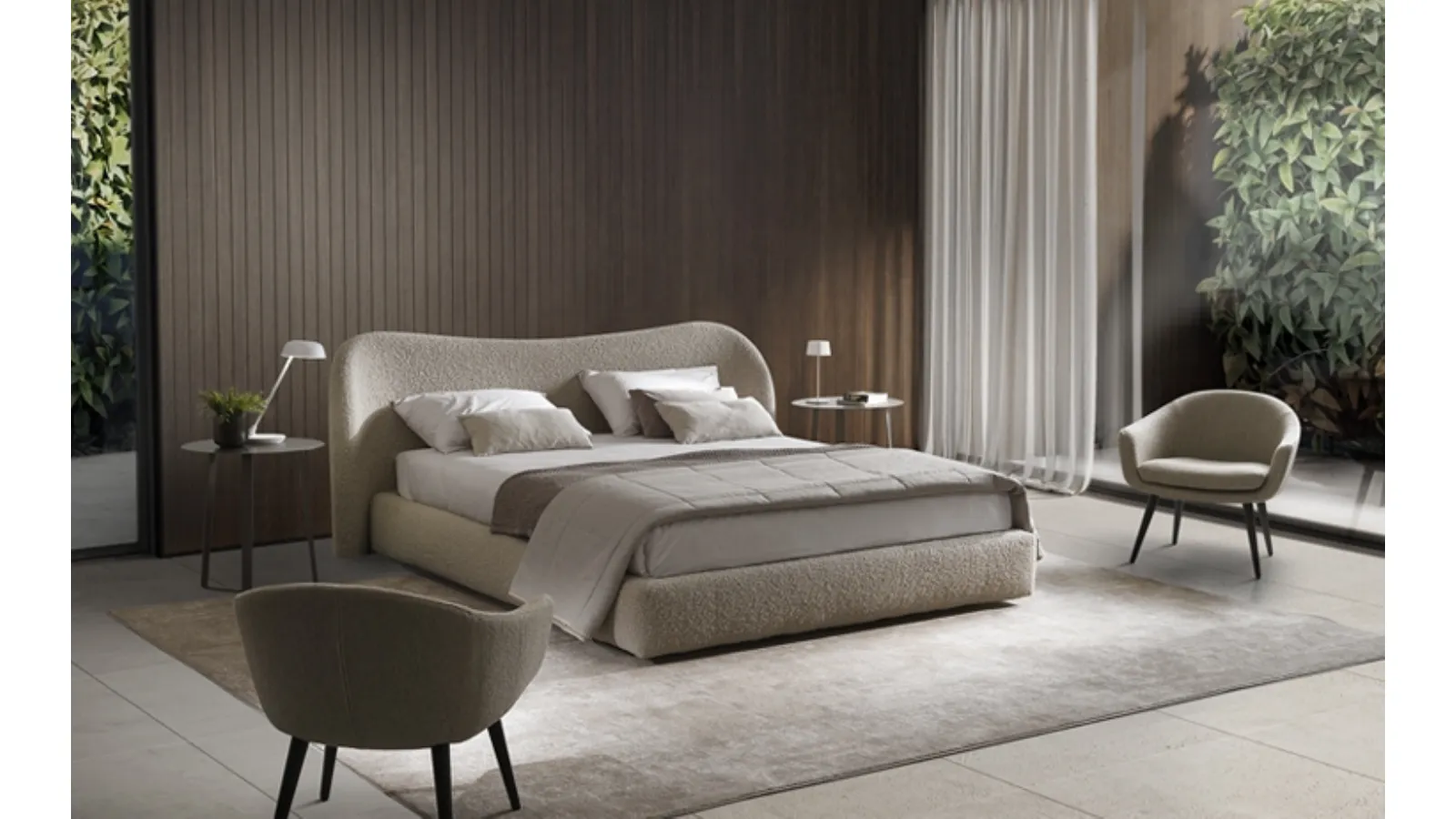 Letto Cookies Bed con contenitore di Barzaghi Salotti