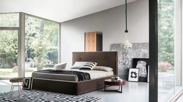 Letto matrimoniale con box contenitore Madama di Lema