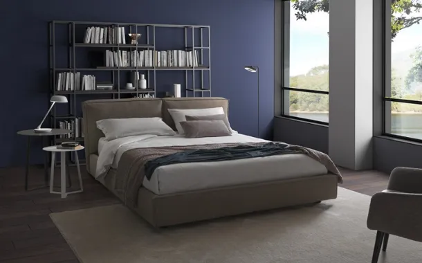 Letto imbottito Miù di Barzaghi Salotti