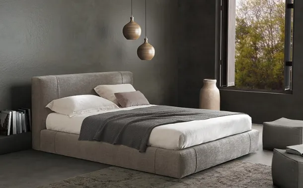 Letto moderno Portland bed di Barzaghi Salotti