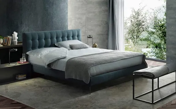 Letto imbottito Sweet di Barzaghi Salotti