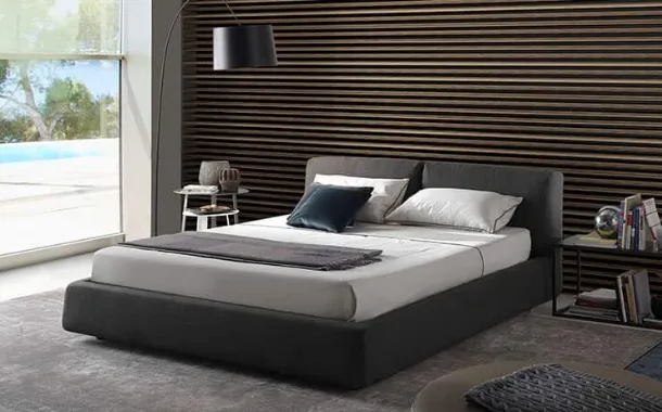 Letto in tessuto Syd di Barzaghi Salotti