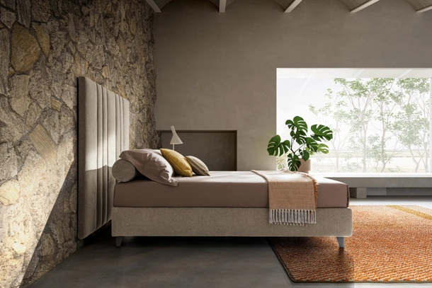 Letto a una piazza e mezza Tobia Sommier di Twils