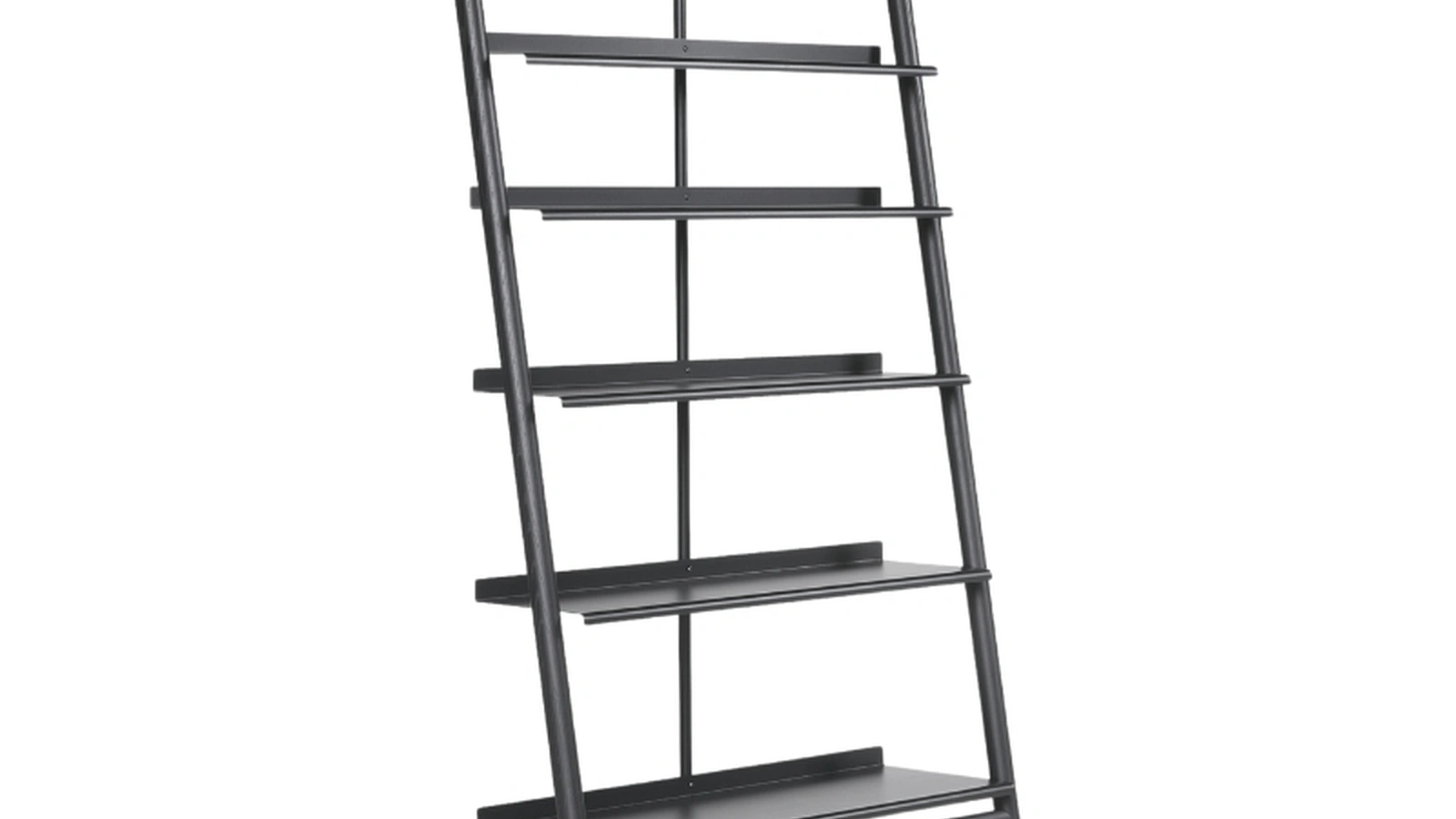 Libreria Suite in legno con ripiani in metallo di Midj