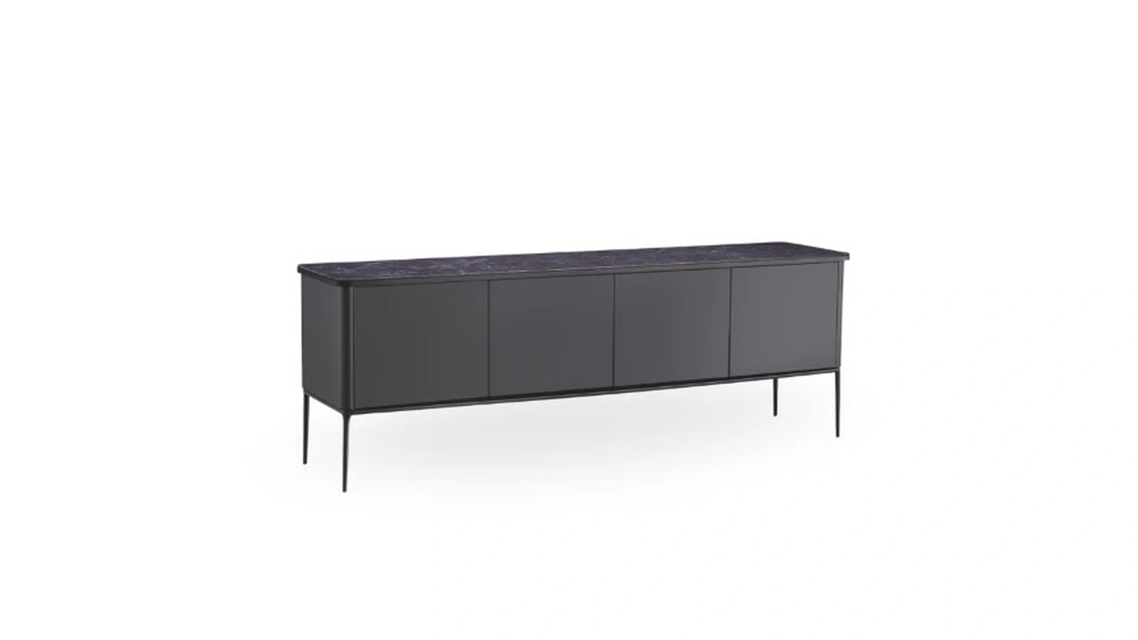 Madia Lea H73 in MDF laccato di Midj