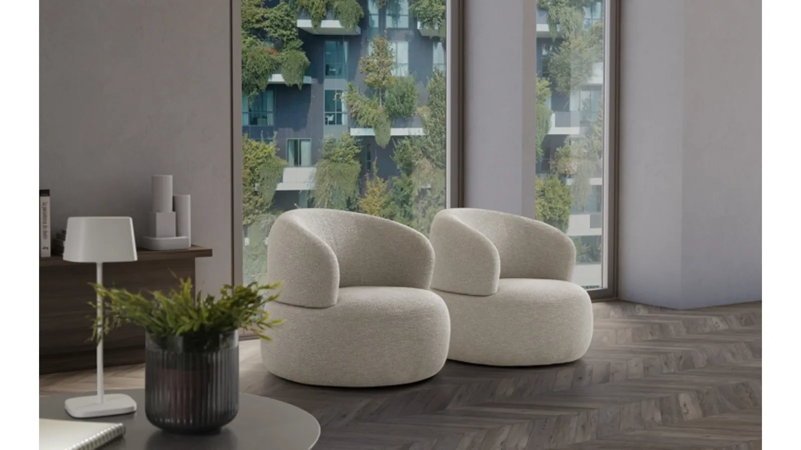 Poltroncina imbottita Cookies di Barzaghi Salotti