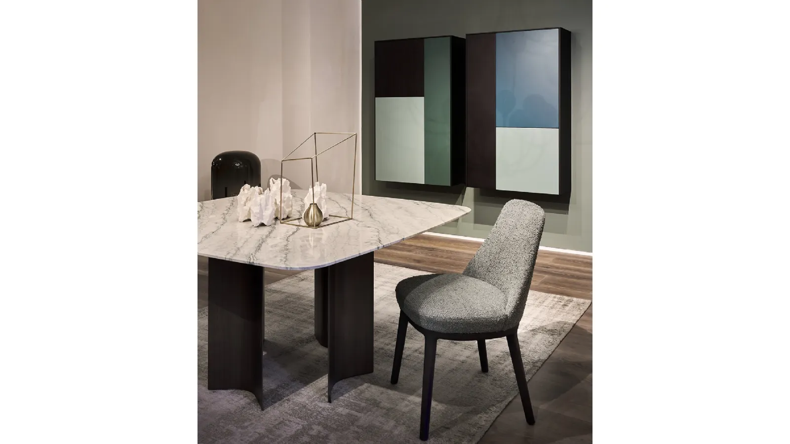 Sedia con struttura in legno Lucylle di Lema