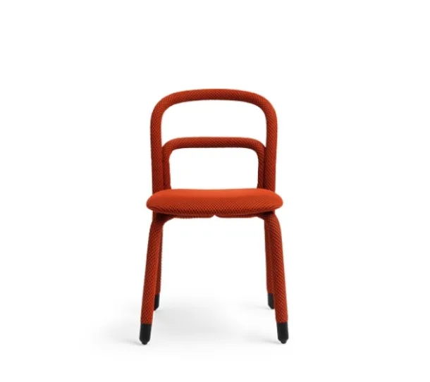 Sedia imbottita Pippi di Midj