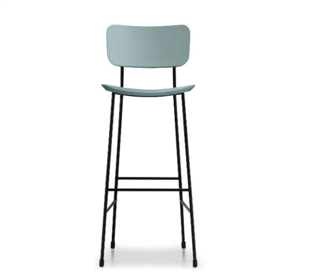 Sgabello in cuoio Master di Midj