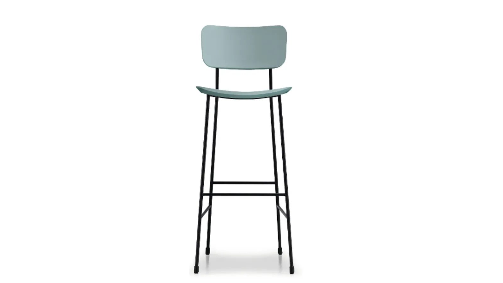 Sgabello in cuoio Master di Midj