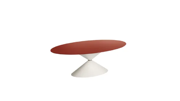 Tavolo di design Clessidra Ellittico di Midj