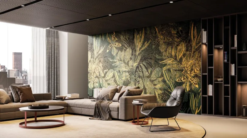 Carta da parati Chanel di Instabilelab