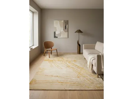 Alfombra Nepal Beige Gold