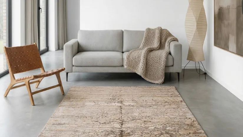 Tappeto Alfombra Nepal Beige di Kuatro