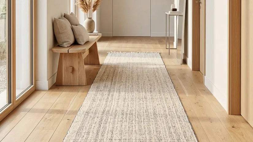 Tappeto passatoia Kilim Yakatoot Jajim di Kuatro