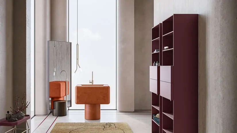 Lavabo Freestanding Des Evolution Sandstone 02 di Cerasa