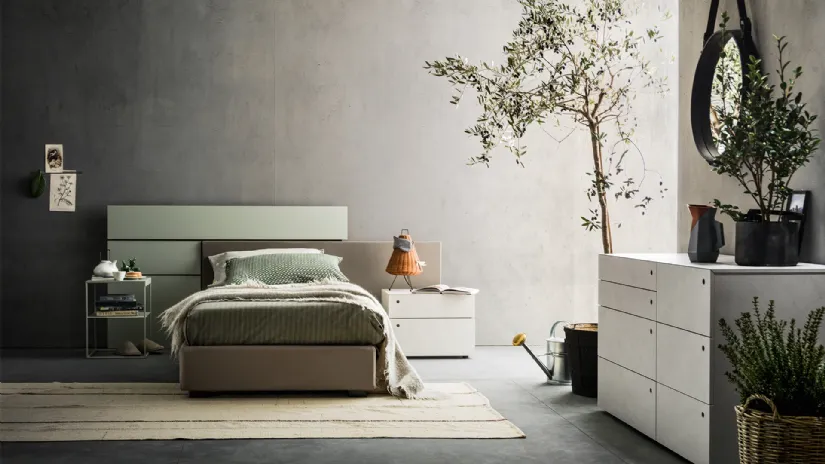 Letto moderno Skip di Alf DaFrè