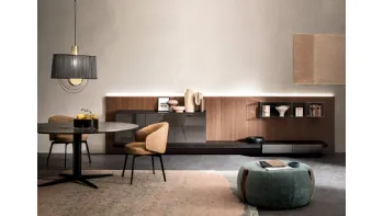 Sistema LT40 Noce e Grigio