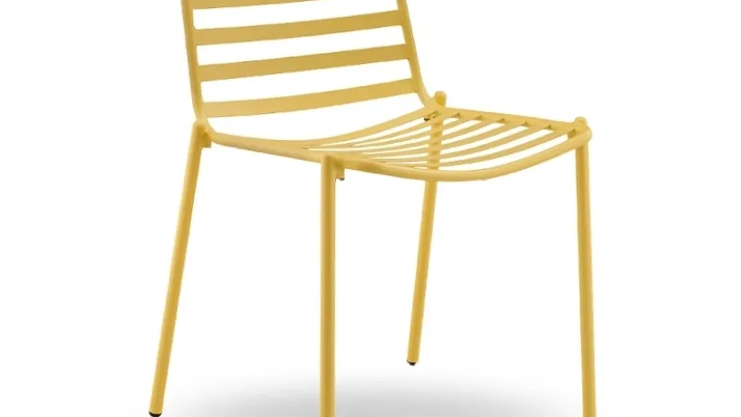 Sedia Trampoliere in metallo di Midj