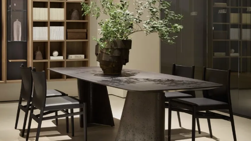 Tavolo Traverso in legno di Lema